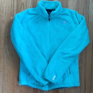 Mint colored North Face Flurry Fleece (S)